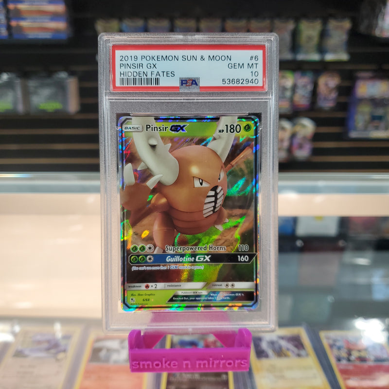 Pinsir GX - Hidden Fates: PSA 10