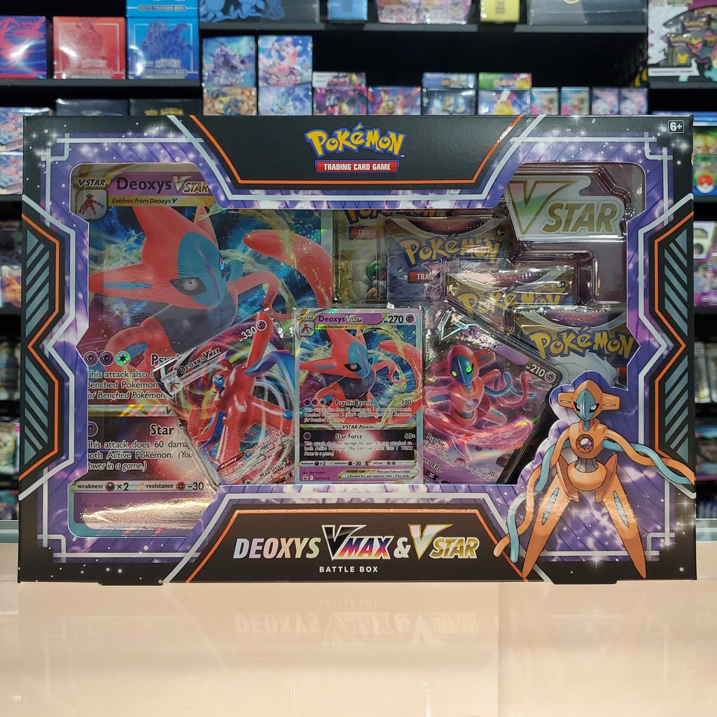 Pokémon TCG Deoxys VMAX & VSTAR Battle Box (Official) * Genuine * –  HeavyArm Store