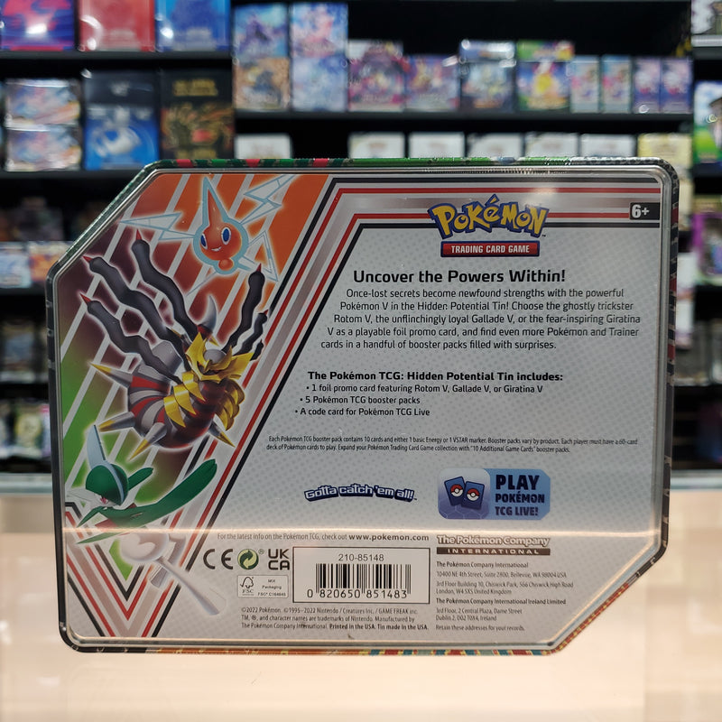 Pokémon TCG: Hidden Potential Tin (Rotom V)