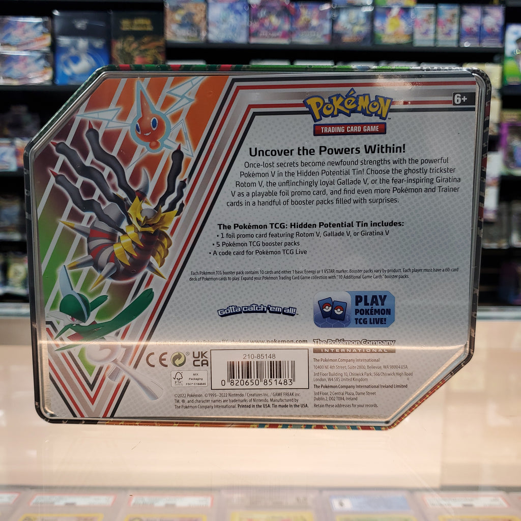  Pokemon TCG: Crown Zenith Tin – Galarian Articuno (1 Foil Card  & 5 Booster Packs) : Toys & Games