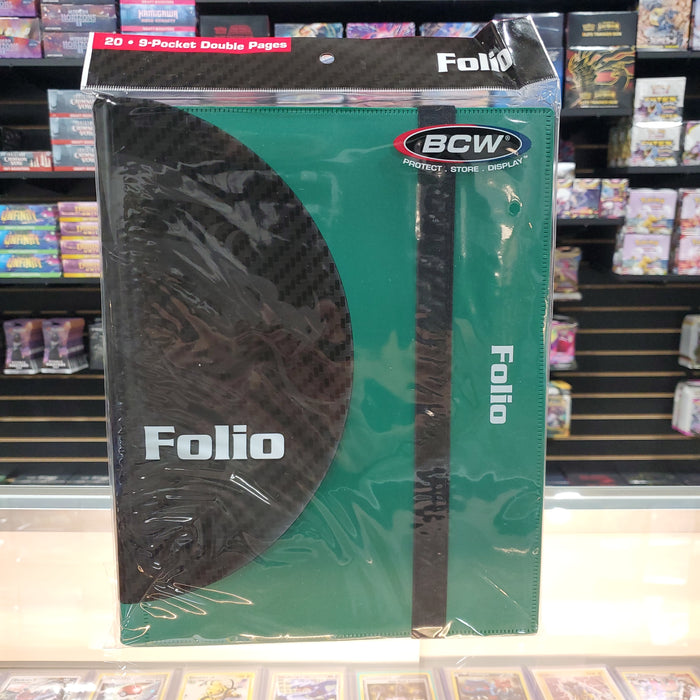 BCW: 9 Pocket Pro Binder - Green