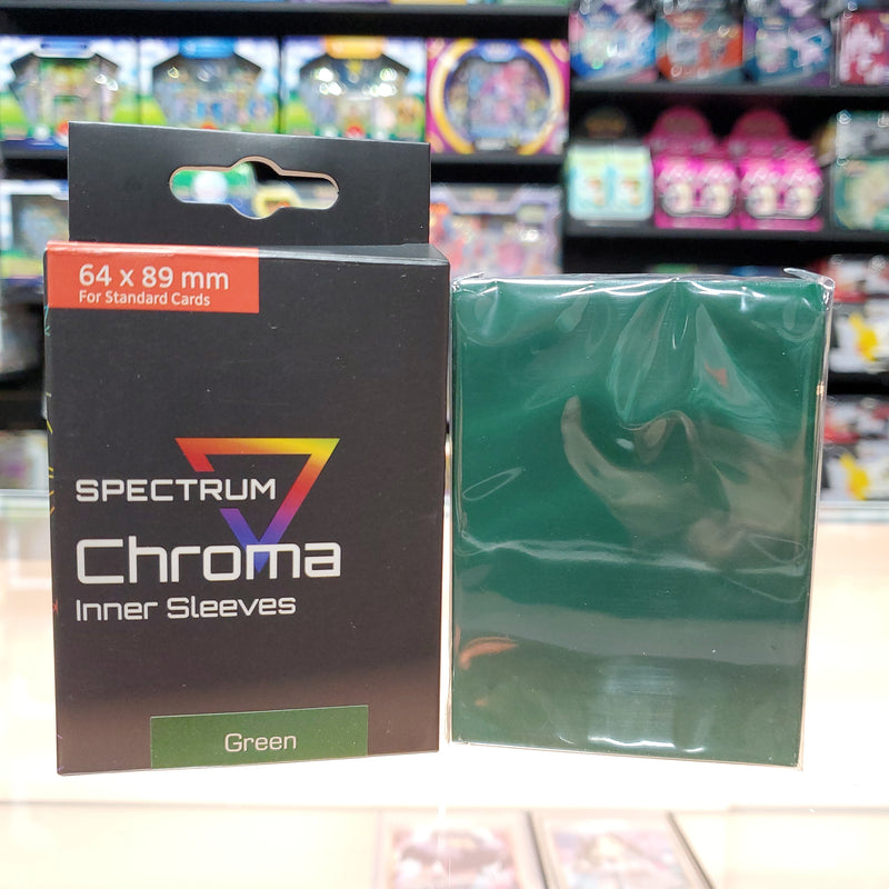 BCW: Spectrum Chrome Perfect Fit 100CT - Green