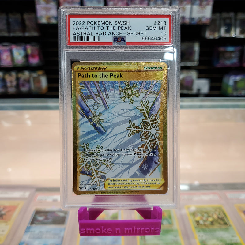 Path To The Peak - Astral Radiance Holofoil: PSA 10