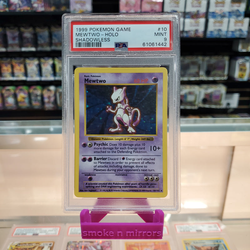 Mewtwo shadowless & base set hotsell