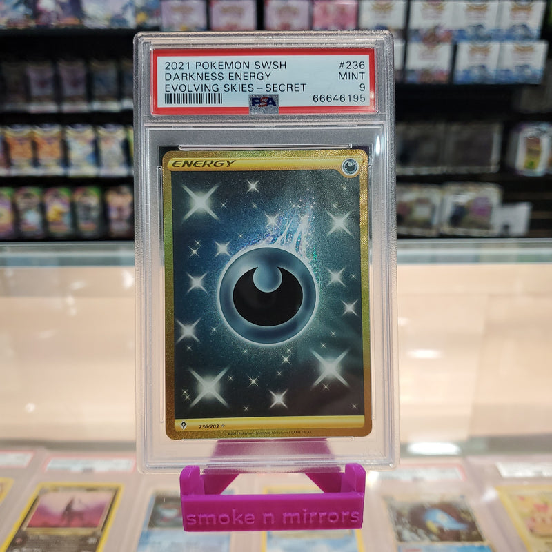 Darkness Energy: Evolving Skies Holofoil: PSA 9