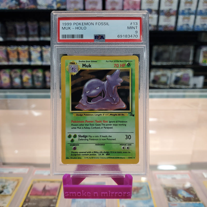 Muk - Fossil Unlimited Holofoil: PSA 9