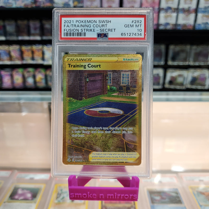 Training Court (282/264) [Sword & Shield: Fusion Strike] PSA 10