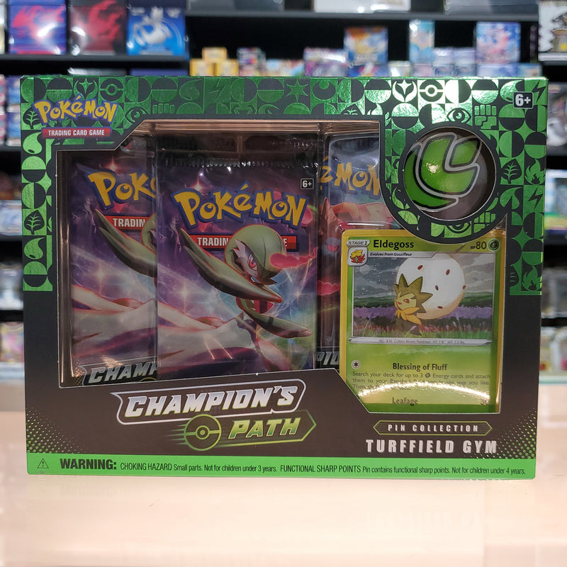 Pokémon TCG: Champion’s Path - Pin Collection (Turffield Gym)