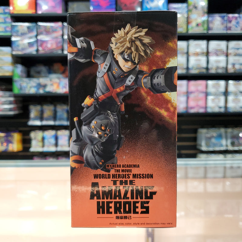 Katsuki Bakugo My Hero Academia World Heroes Mission The Amazing