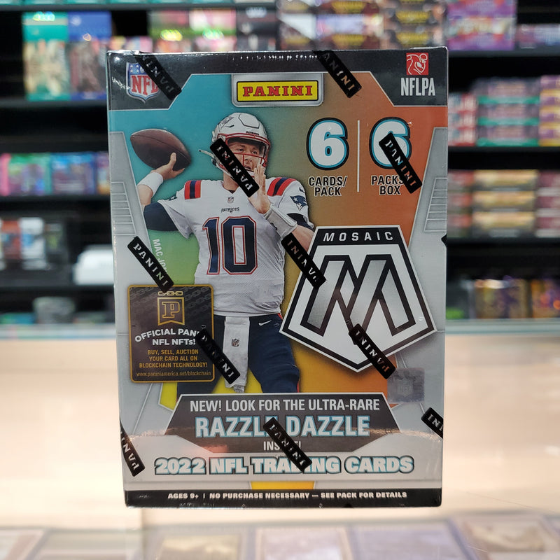 NFL Panini 2021 Mosaic Football Trading Card BLASTER Pack (4 Cards)