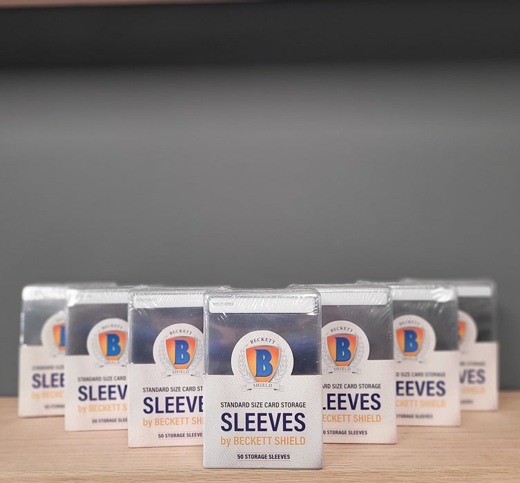Beckett Shield: Semi-Rigid Card Sleeves - Standard Size