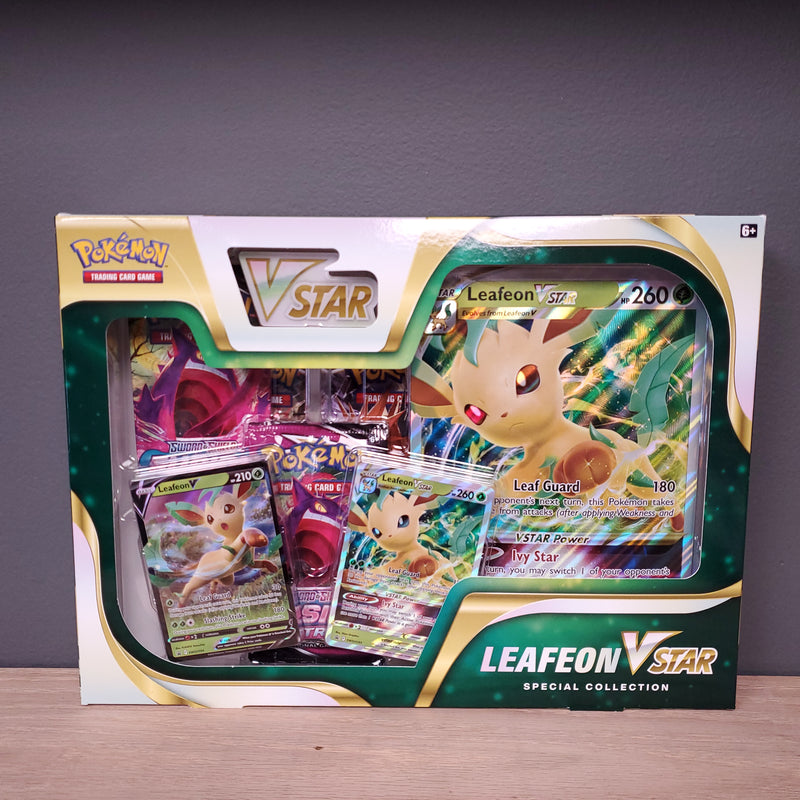 Pokémon TCG: Sword & Shield: Brilliant Stars - Special Collection Leafeon VSTAR