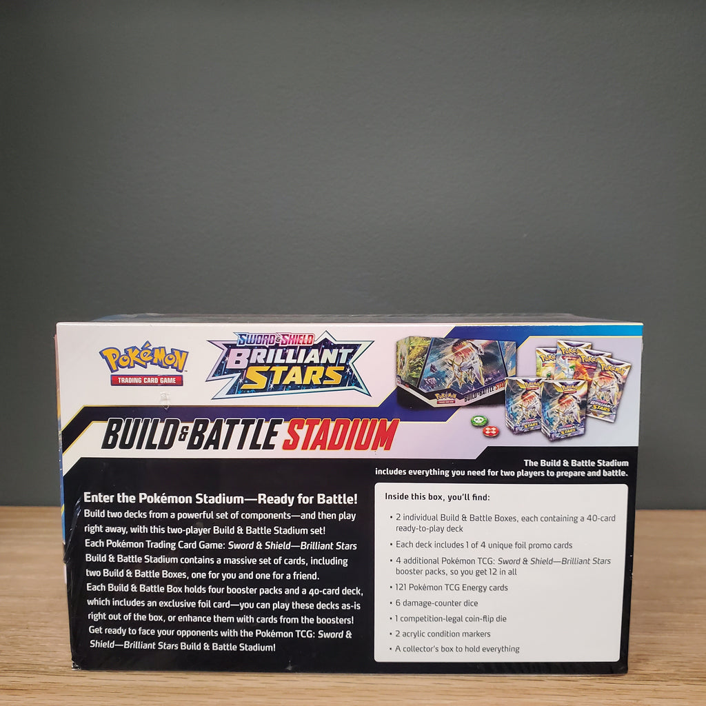 Pokémon TCG: Sword & Shield-Brilliant Stars Build & Battle Box