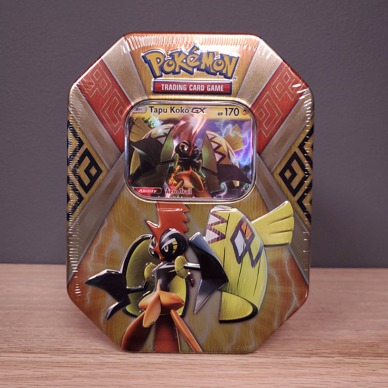 Pokémon TCG: Island Guardians Tin with Tapu Koko-GX