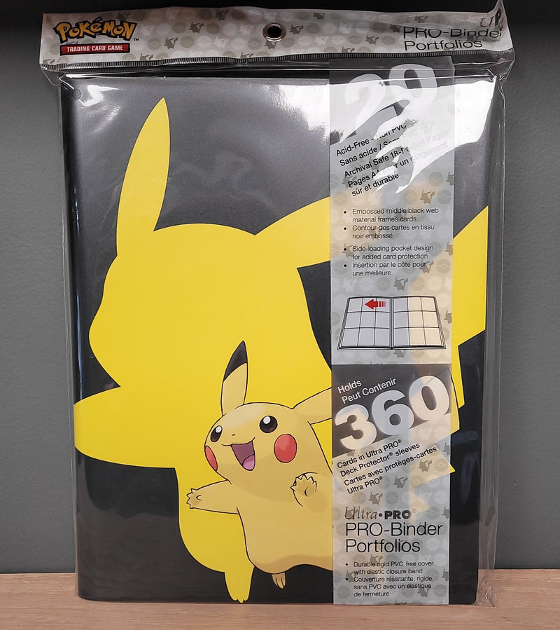 Ultra Pro Pikachu Binder Portfolio- 360