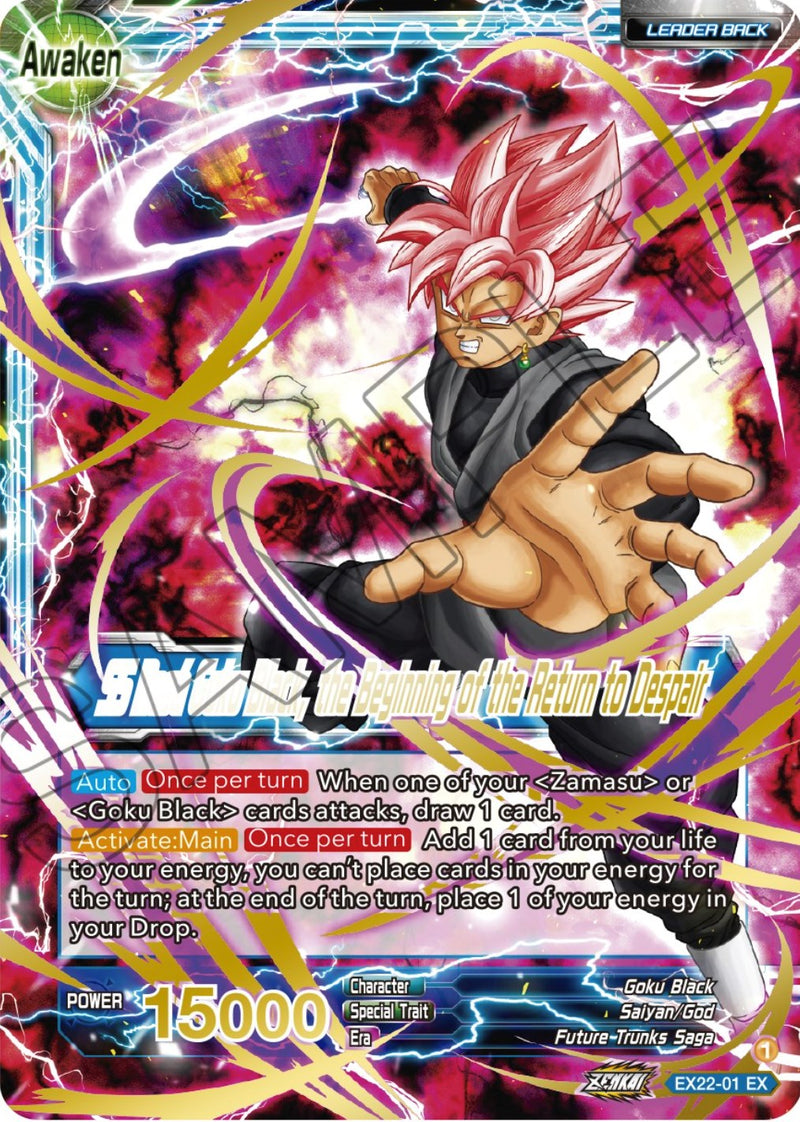  Dragon Ball Super - Goku Black Rose Power Up Pack, 6