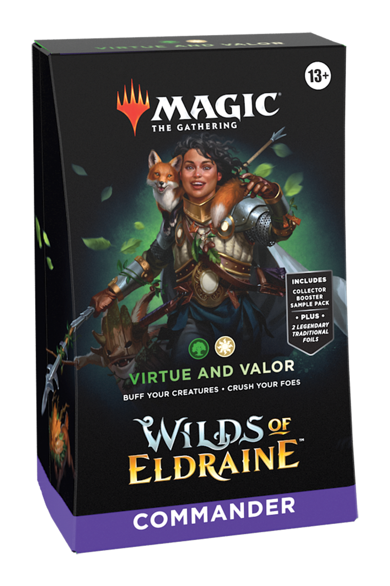 Magic: The Gathering - Wilds of Eldraine - Commander Deck (Virtue and Valor)
