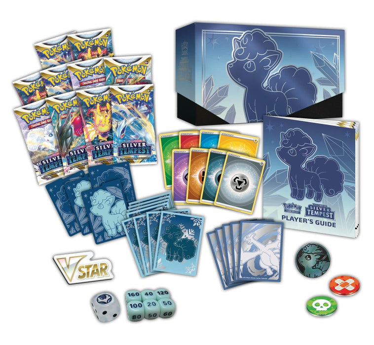 Pokémon TCG: Sword & Shield: Silver Tempest - Elite Trainer Box (Pokemon Center Exclusive)