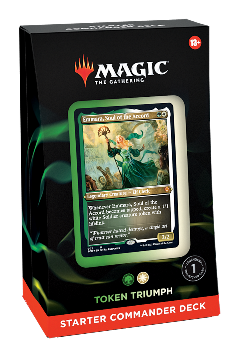 Magic: The Gathering - Starter Commander Deck (Token Triumph)