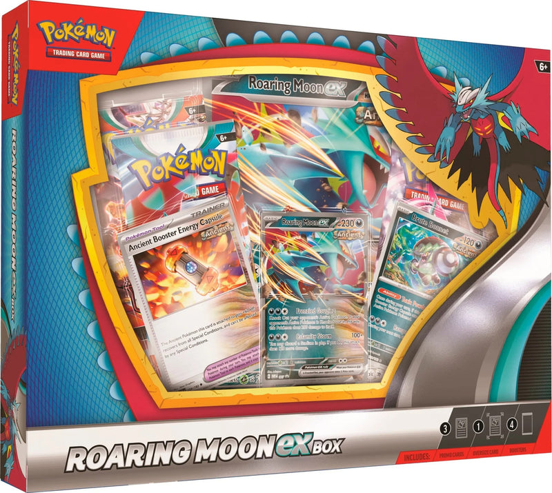 Pokémon TCG: Roaring Moon ex Box