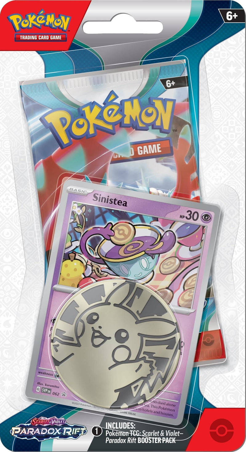 Pokémon TCG: Scarlet & Violet: Paradox Rift - Single Pack Blister (Sinistea)