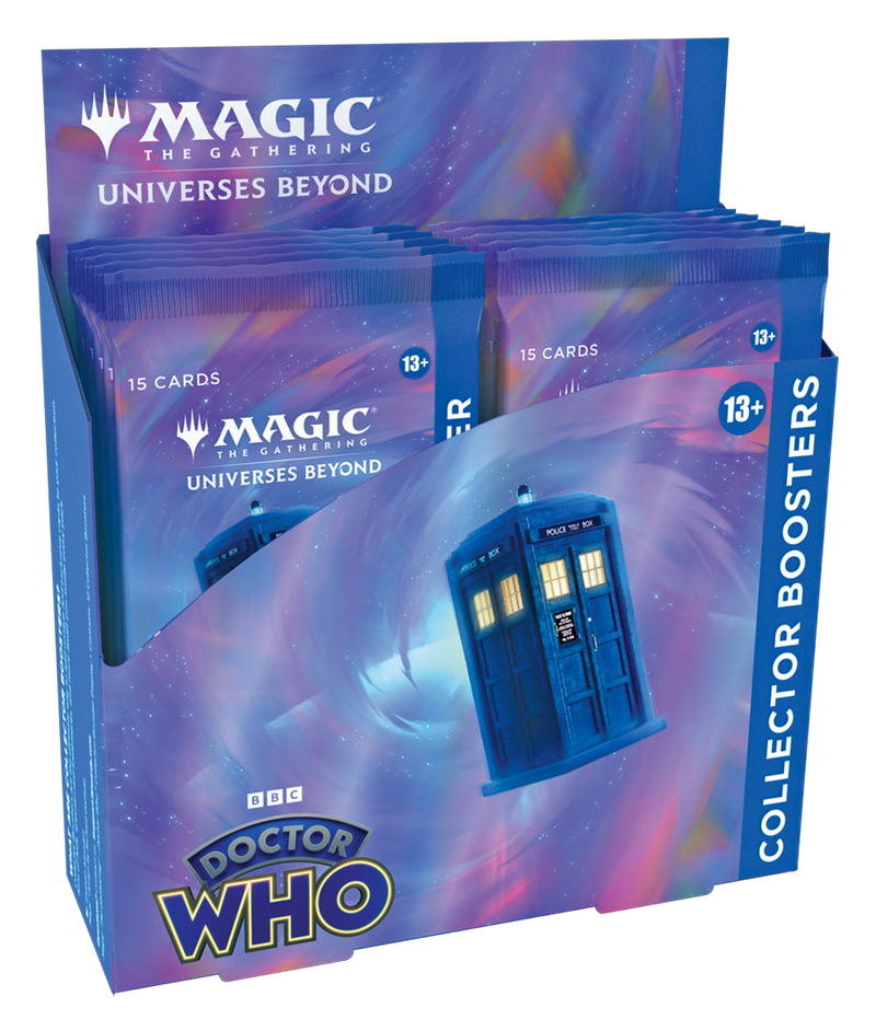 Magic: The Gathering - Doctor Who - Collector Booster Display