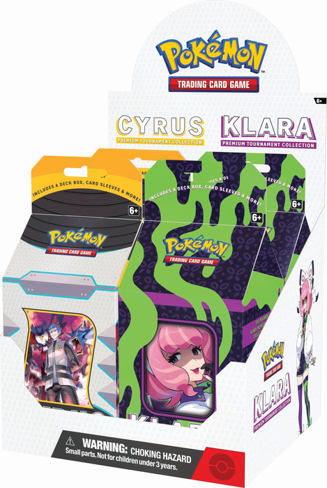 Pokémon TCG: Premium Tournament Collection Display (Cyrus/Klara)