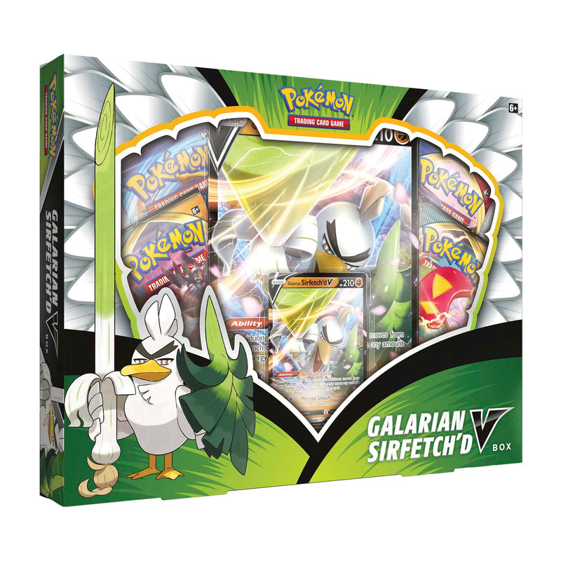 Pokémon TCG: Sword & Shield: Darkness Ablaze - Galarian Sirfetch’d V Box