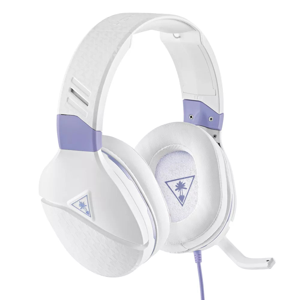 Turtle Beach - Wired (White/ Spark Headset Multi-Platform Recon Gaming