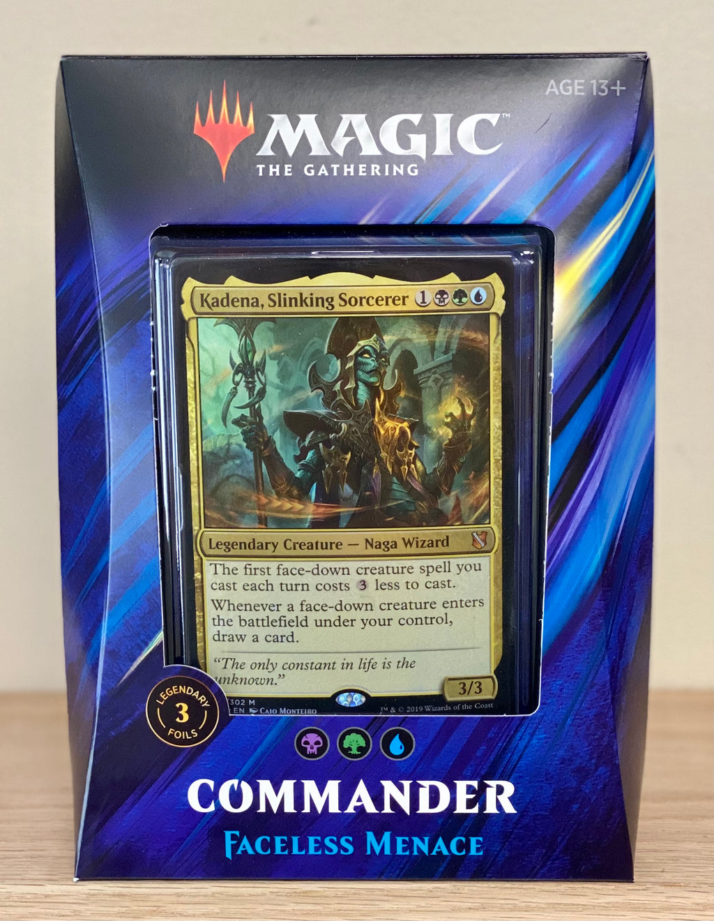 Magic: the Gathering Commander 2019 Faceless Menace Deck 
