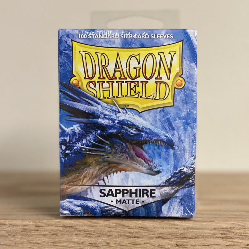 Dragon Shield Deck Protector - Matte Sapphire 100 CT