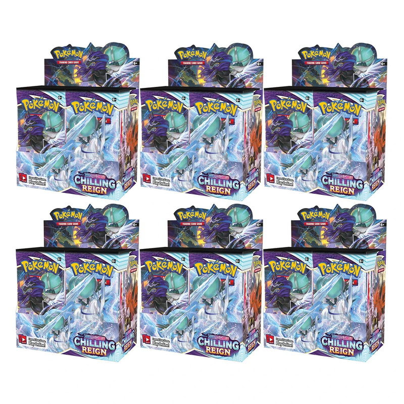 Pokémon TCG: Sword & Shield: Chilling Reign - Booster Box Case