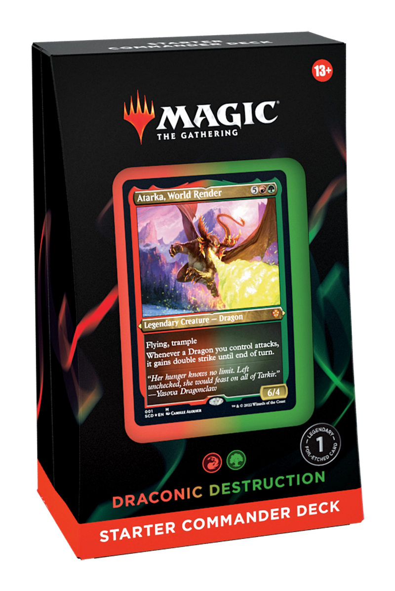 Magic: The Gathering - Starter Commander Deck (Draconic Destruction)