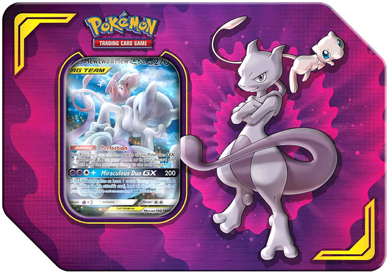 Pokémon TCG: Power Partnership Tin (Mewtwo & Mew GX)