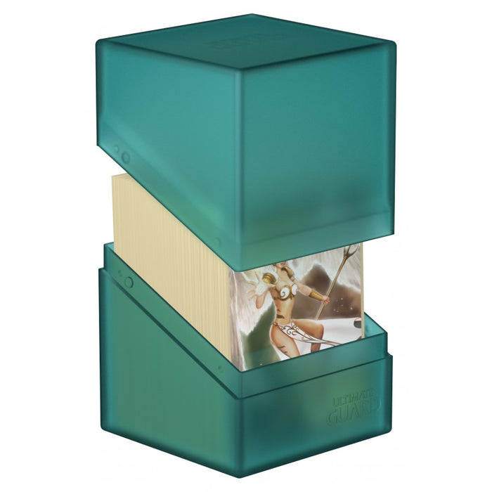 Ultimate Guard - Boulder Deck Case 100 CT - Malachite