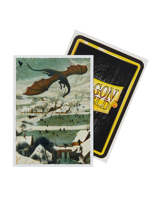 Dragon Shield Deck Protector - Art Classic Hunters in the Snow 100 CT