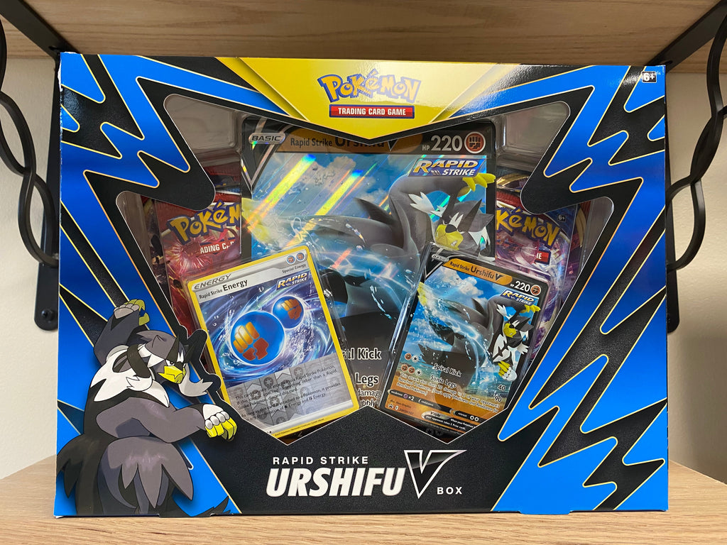 Pokémon TCG: Rapid Strike Urshifu V Box