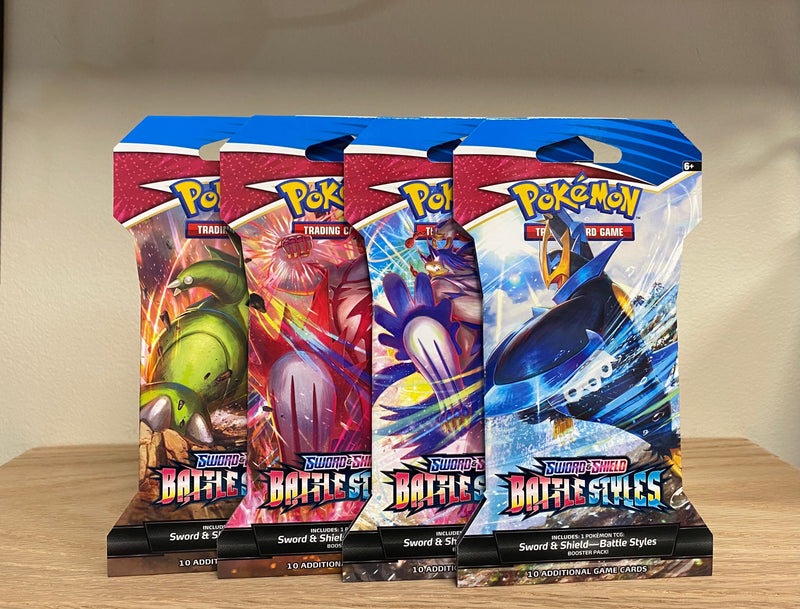 Pokémon TCG: Sword & Shield-Battle Styles Sleeved Booster Pack (10 Cards)
