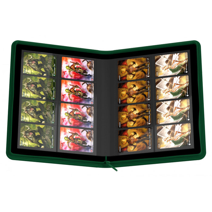 Ultimate Guard - 16 Pocket ZipFolio Playset Binder - Green